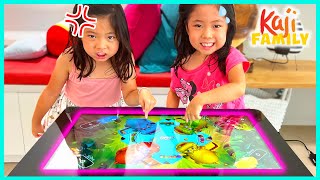 Fun Interactive Table Top Games with Emma and Kate [upl. by Alberic]