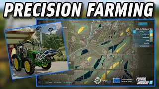 Precision Farming FS22  Improved Features Soil Map amp More [upl. by Ulphia]