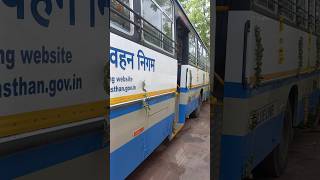 Rajasthan Rodways ko mili Tata bs6 bus  fist tata bs6 roadways bharatpurrider automobile sorts [upl. by Aihppa148]