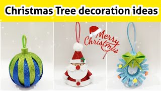 3 DIY Christmas Ornaments Decoration ideas  Christmas Crafts Christmas Tree decorations Xmas 2023 [upl. by Moseley]