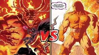 Trigon vs Darkseid Soulfire [upl. by Hsakaa]