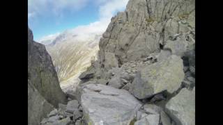 Sentiero Roma dal Bivacco MolteniValsecchi al Rifugio Gianetti attraverso il Passo Camerozzo [upl. by Cheatham]