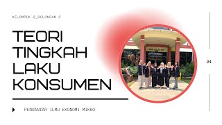 PENGANTAR ILMU EKONOMI MIKRO  TEORI TINGKAH LAKU KONSUMEN [upl. by Okram735]