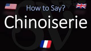 How to Pronounce Chinoiserie CORRECTLY English French Pronunciation [upl. by Adnim]