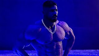 Iraqi bodybuilder Ali Al Zarkani  Jacuzzi flexing session [upl. by Neerol]