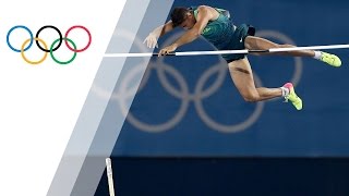 Thiago Braz breaks Olympic record in Pole Vault [upl. by Htabmas]