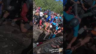 Kayaker stuck in the room of doom Insane… Gauley River Gauleyfest [upl. by Oleic663]