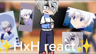 HxH reacts to killua zoldyck killugonships more parts [upl. by Ahsatak193]