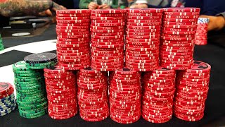 THE START OF A HUGE WINNING STREAK  Poker Vlog 100 [upl. by Retepnhoj]