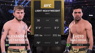 ALEXANDER GUSTAFSSON vs LYOTO MACHIDA CSG Fight Night 7 [upl. by Eicyal148]