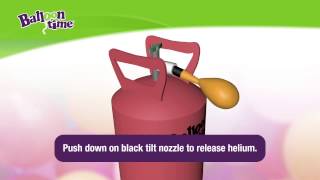 How to Use Balloon Time Helium Tank [upl. by Iral]