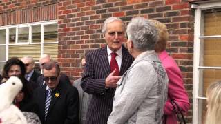 Morcambe amp Wise Blue Plaque Unveiling at Teddington Studios [upl. by Akenn]