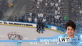 Utah Hockey Club 202425 Goal Horn NHL 25 [upl. by Atteinotna364]