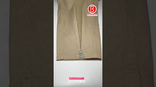 How to reduce the size of the trouser leg Handicraft [upl. by Agripina]