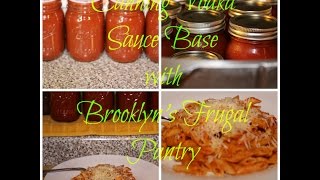 Canning Vodka Sauce Base [upl. by Coral23]