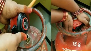 How to replace and detach a gas cylinder in Tamiltips [upl. by Yornoc]