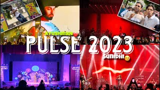 AIIMS DELHI PULSE 2023 Ayushman Khurana❤️ Raftaar Sunidhi Chauhan🤒 [upl. by Attennot]