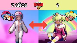 Edad de los BRAWLERS  Brawl Stars [upl. by Adorl]