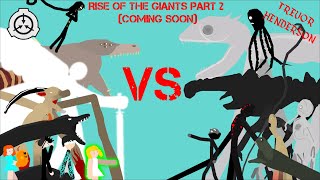 Trevor Henderson vs SCP Rise of the Giants Part 2 TEASER Sticknodes Animation 13 [upl. by Iohk]