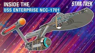 Star Trek Inside the USS Enterprise NCC1701 [upl. by Tichonn153]