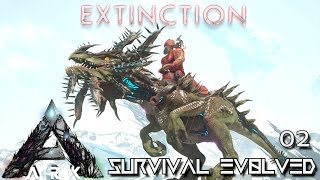 ARK EXTINCTION  NEW DINO VELONASAUR TAME   ARK SURVIVAL EVOLVED E02 [upl. by Singer]