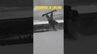 Lapland snowboarding NitroSnowboardsOfficial LeviSkiResort snowboarding creative magic [upl. by Eelrak]