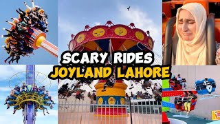 Scary Rides at Joyland Lahore  Joyland Amusement Park Lahore  All Rides [upl. by Ahsinotna999]