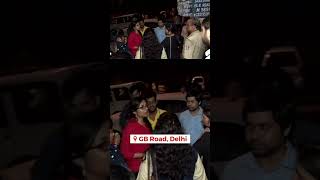 GB Road Raw Footage  DCW Chief Swati Maliwal shorts delhi raid [upl. by Chaunce43]