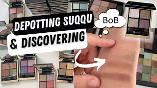 My 900 SUQQU Palette Depotting ALL my Suqqu Discoveries and Considerations [upl. by Gatias]