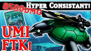 Competitive Umi FTK Yugioh MasterDuel Ranked Gameplay and Decklist [upl. by Annaynek]