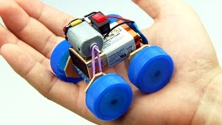 How to Make a Powered Car Very Simple  DIY Electric Mini Car [upl. by Dayna]