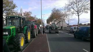 Manifestation a Chalons en Champagne [upl. by Darooge]