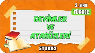 Deyimler ve Atasözleri 📙 tonguçCUP 1Sezon  5TURK3 2024 [upl. by Cynarra]