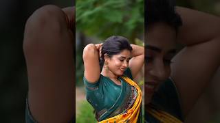 Viranika Shetty gorgeous looking in saree  Viranika Shetty WhatsApp status video southindianactres [upl. by Mahgirb594]