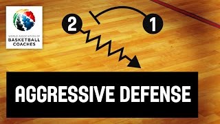 Basketball Coach Dejan Radonjic  Aggressive Defense [upl. by Justinn]