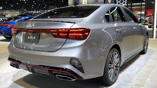 KIA FORTE GT 2023  FIRST LOOK amp visual REVIEW exterior interior PRICE [upl. by Weinshienk]