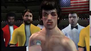 Rocky 2002 Gamecube Rocky II vs Apollo Creed II Movie Mode [upl. by Pilar]