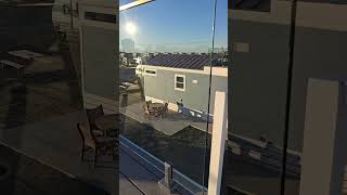 Rooftop morning coffee on Chincoteague Island Virginia campground rooftop morningcoffee [upl. by Ecnerrot627]