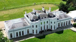 Hylands house and Park Chelmsford Essex 4K DJI Mini 3 Pro [upl. by Yelsew]