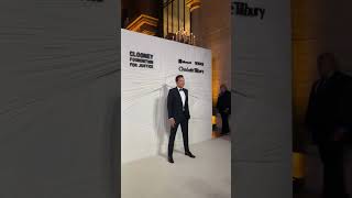 Jimmy Fallon Lights Up The Albies Red Carpet for the Clooney Foundation for Justice [upl. by Baalman]