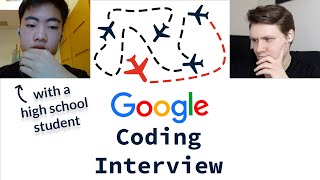 Google Coding Interview With A High School Student [upl. by Assert293]