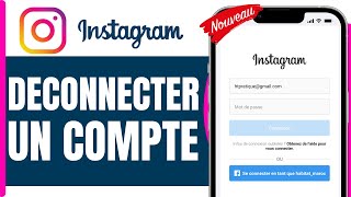 Comment Déconnecter Un Compte Instagram Sur iphone  En 2025 [upl. by Foskett]