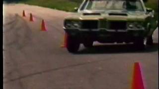 1971 Olds 442 W30 4speed Convertible  vintage road test [upl. by Norek]