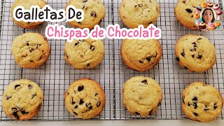 Galletas con Chispas de Chocolate Súper Fáciles [upl. by Paynter]