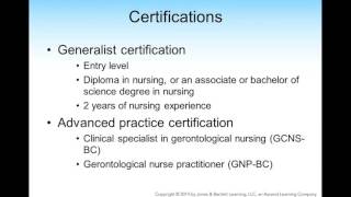 Chapter 1 Gero Geriatric Concepts for Nurses [upl. by Merv]