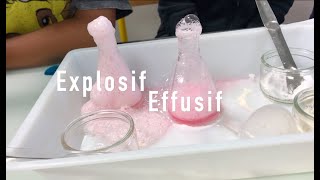 Modélisation des volcanismes effusifs et explosifs [upl. by Willet]