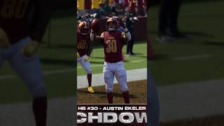 Austin Ekeler touchdown as a Commander [upl. by Ltihcox]