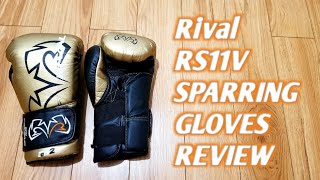 Rival RS11V Sparring Gloves Review [upl. by Sesmar]