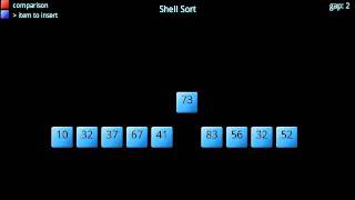 Shell Sort Algorithm [upl. by Rednave]