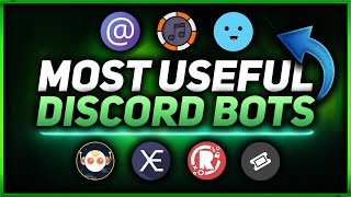 Top 7 MUST Have Discord Bots [upl. by Htenywg]